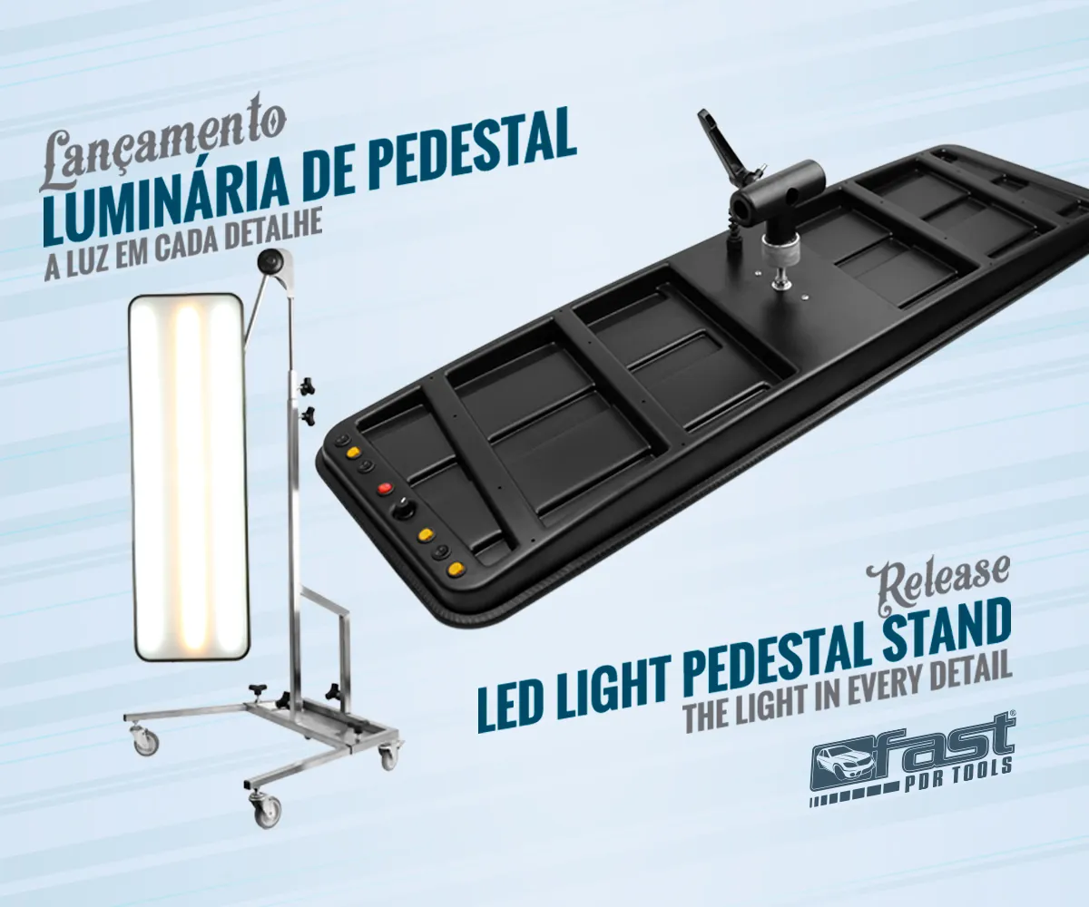 Lançamento Luminária Pedestal Fast PDR Tools