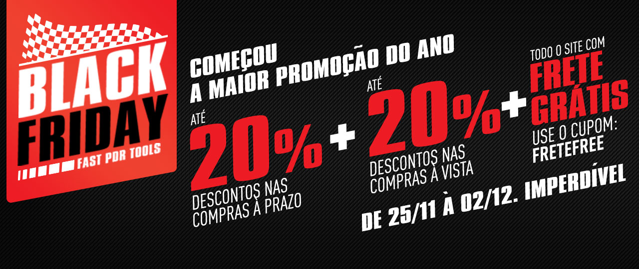 Começou a Black Friday, a maior promoção do ano!